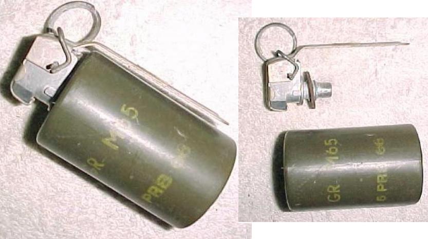 Belgian M 65 TNT Grenade